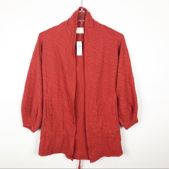 NWT Anthropologie Corset-Back Cardigan by T. La - Picture 4 of 8